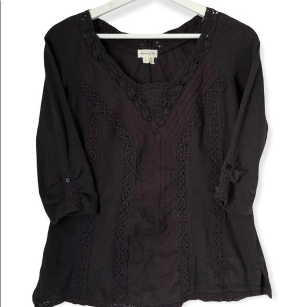 Anthropologie meadow rue medley blouse top s - Picture 2 of 4